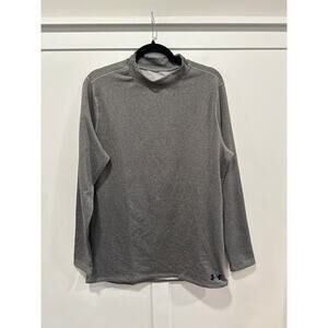 Under Armour Mock Neck Base Layer Long Sleeve Shirt Size L
